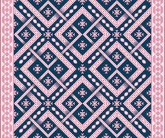 Pattern Ethnic fabric texture Geometric Vector Aztec oriental illustration retro ceramic tile