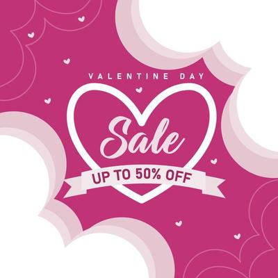 valentine day red and pink post design part forty nine
