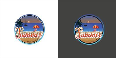 out door logo design vector