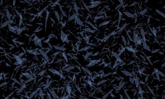 Broken glass shards. Abstract explosion. photo