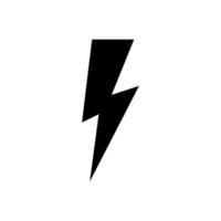 lightning icon simple design vector