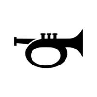 trumpet icon design vector