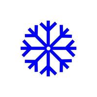 icono de nieve diseño simple perfecto para todos los proyectos vector