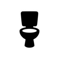 Toilet vector icon simple design