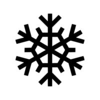 Snowflake icon vector illustration design