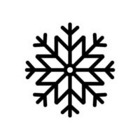 Snowflake icon. snow icon isolated on white background. Symbol of winter, frozen, Christmas, New Year holiday. vector