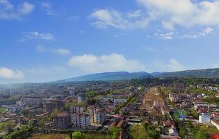 Aerial view of the urban landscape of Sukhumi, Abkhazia photo