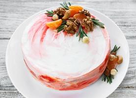 pastel de zanahoria dulce foto