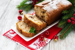 Christmas holiday stollen