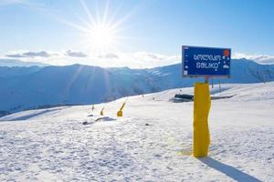 gudauri ski mountains photo