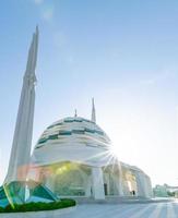 modern mosque in turkey photo