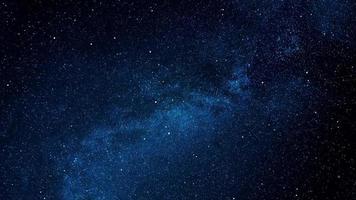 arrière plan bleu l'espace coloré la voie lactée l'univers les étoiles magnifique l'astronomie le ciel le paysage video