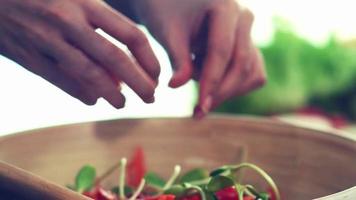 cuisine mode de vie aliments sains légumes santé nutrition biologique en mangeant comptoir petit régime intérieur cuisine video