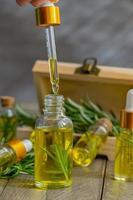 rosemary essential oils for skin treatment photo