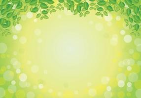 bright green leaf background, vector
