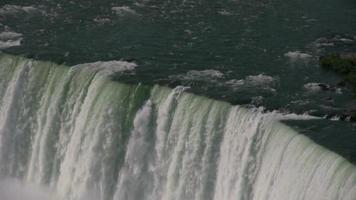 Cataratas del Niágara American Falls con Canadá en el fondo Cascada fondos de pantalla de fondo video