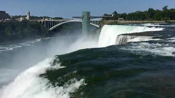 increíbles cataratas del niágara drone aéreo cascada viajes canadá turismo cascadas destino video