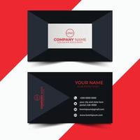 Vector Modern Creative and Clean Business Card Template.Vector illustration
