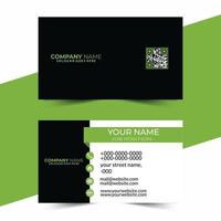 Vector Modern Creative and Clean Business Card Template. Vector illustration