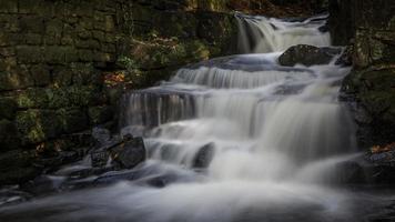 Lumsdale Waterfall Uk photo