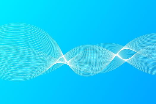 Abstract wave element for design. Digital frequency track equalizer vector