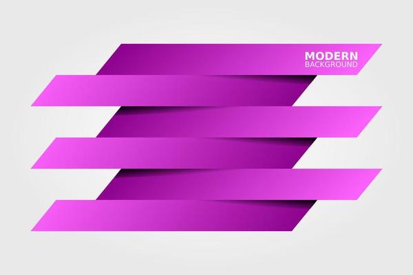 Infographics paper rectangle banners with shadows on white background.