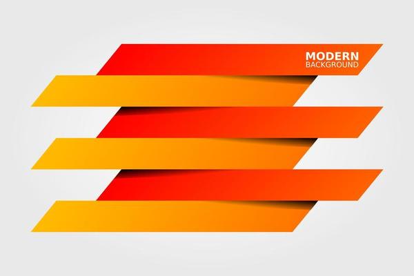 Infographics paper rectangle banners with shadows on white background.