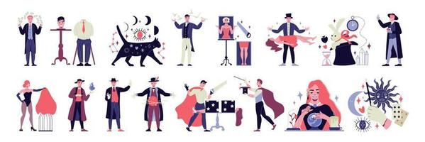 Magic Show Set vector