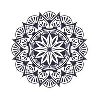 Luxury ornamental mandala design background template vector