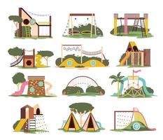 Kids Playground Set vector