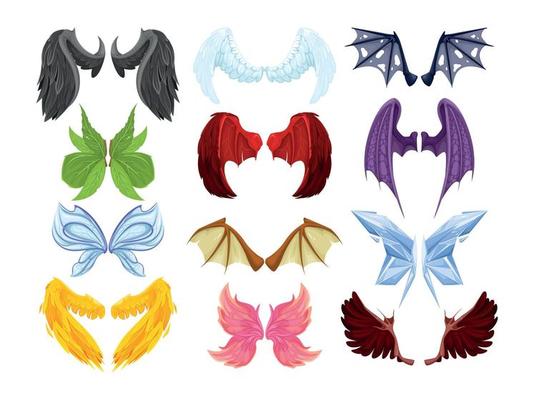 Mythical Masks Flat Set