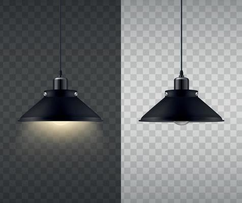 Ceiling Lamp Transparent Design Concept