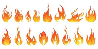 flames clip art vector