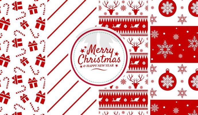 Merry Christmas Greeting card with tree Branches christmas tree. Christmas background Vector illustration