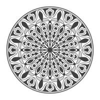 Mandala pattern set vector