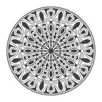 Mandala pattern set vector