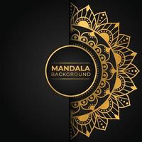 Luxury mandala seamless pattern background vector