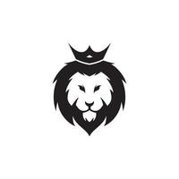 Lion Head  Logo design vector template