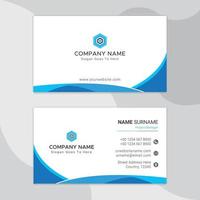 Professional Creative Modern Business Card vector template. Simple and clean print ready design.