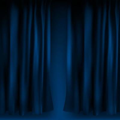 Curtain Vector Art & Graphics 