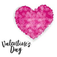 Valentine's Day Love and Feelings Sale Background Design. Vector illustration