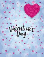 alentine's Day Love and Feelings Background Design. Vector illustration