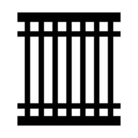 Prison on a white background vector