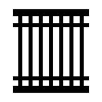 Prison on a white background vector