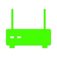 Router on a white background vector