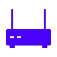 Router on a white background vector