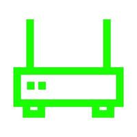 Router on a white background vector