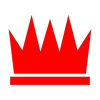 Crown on a white background vector