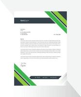 Business Letterhead Template Design vector