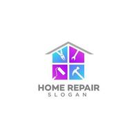 home repair logo design template